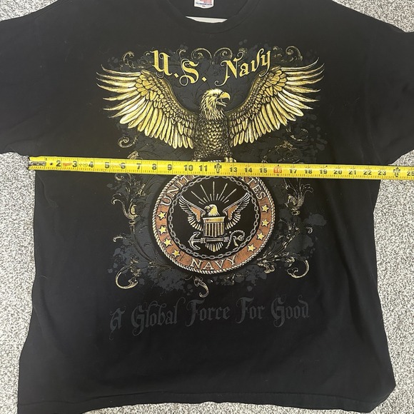 United States Navy A Global Force For Good T-shirt. Size XL. Good Condition - Picture 4 of 6